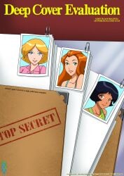 alex_(totally_spies) bbmbbf clover_(totally_spies) palcomix palcomix_comics sam_(totally_spies) tagme totally_spies