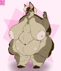 big_breasts breasts female furry overweight titshark