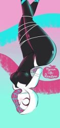 1girls big_ass big_butt big_hips female female_only gwen_stacy large_ass large_butt large_hips marvel marvel_comics nyan_o_lantern(artist) solo spider-gwen spider-man:_into_the_spider-verse spider-man_(series) thick thick_ass thick_hips thick_legs thick_thighs wide_ass wide_hips wide_thighs