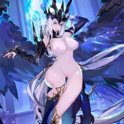 alice_(mobile_legends) blue_eyes blue_wings girl mobile_legends mobile_legends:_adventure white_hair white_skin