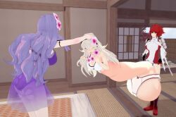 1futa 2girls 3d alternate_costume bikini camilla_(fire_emblem) camilla_(summer)_(fire_emblem) cock_vore corrin_(fire_emblem) corrin_(fire_emblem)_(female) corrin_(summer)_(fire_emblem)_(female) female fire_emblem fire_emblem_fates fire_emblem_heroes futa_on_female futa_with_female futanari group group_sex hinoka_(fire_emblem) huge_cock human hyper_penis ineffective_clothing koikatsu nintendo official_alternate_costume panties penis penis_in_panties purple_bikini purple_swimsuit red_hair swimsuit threesome underwear vore white_bikini white_panties white_swimsuit xavierhuge