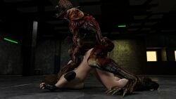 3d 3dzen anal anal_sex ass big_ass breasts brown_hair capcom claws doggy_style dominant_male domination eyeless fangs female female_human female_human/male_monster female_penetrated femsub hair human humanoid interspecies jill_valentine jill_valentine_(sasha_zotova) licker licker_(resident_evil) light-skinned_female male male/female male_domination male_monster male_penetrating male_penetrating_female maledom monster muscular muscular_male nude open_mouth penetration penis_in_ass red_body resident_evil resident_evil_3 resident_evil_3_remake sex straight submissive submissive_female