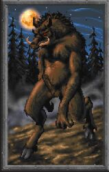 bloodlust daggerfall elder_scrolls erection furry hard_on lycanthrope lycanthropy male morning_wood nude the_elder_scrolls wereboar