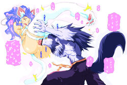 animal_ears anus ass capcom cat_ears cat_tail censored claws closed_eyes clothing cunnilingus darkstalkers fangs felicia_(darkstalkers) fur gallon heart jon_talbain lovehinba open_mouth oral pussy small_breasts tail tears tongue werewolf wolf_ear wolf_tail x-ray yellow_eyes