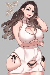 1girls big_breasts huge_breasts original ryo_agawa thick_thighs