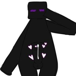 boner dick enderman hearts male male_only minecraft minecraft_mob minecraft_xxx