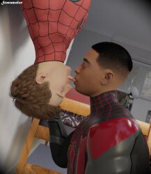 2boys 3d dark-skinned_male dark_skin gay interracial male male_only marvel marvel_comics miles_morales_(playstation) nsfw peter_parker spider-man spider-man:_miles_morales_(ps5) spider-man_(ps4) spider-man_(series) spider-man_2_(ps5) staramalor uncensored yaoi