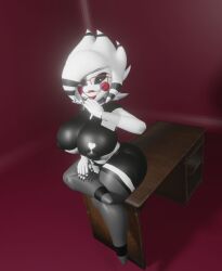 1girls 3d 3d_(artwork) alternate_version_available big_breasts breasts cally3d clazzey cryptiacurves curvy fazclaire's_nightclub female female_only five_nights_at_freddy's five_nights_at_freddy's_2 fnaf fredina's_nightclub glasses huge_breasts looking_at_viewer marie_(cally3d) marie_(cryptia) marionette_(fnaf) puppet_(cally3d) puppet_(fnaf) scottgames simple_background smooth_skin thick_thighs thighhighs voluptuous vxast wide_hips