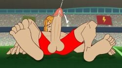 blonde_hair cum_explosion feet klaus klaus_super_strikas supa_strika supa_strikas supastrikas super_strika super_strikas