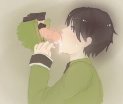 2boys 5_fingers axis_powers_hetalia bulgaria_(hetalia) clothed cum dark_hair ear eye germany_(hetalia) hair hetalia light-skinned_male light_skin male_only pubic_hair sweat tagme yaoi