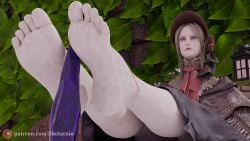 1girls 3d bloodborne doll feet female foot_fetish footjob fromsoftware game_character great_one hunter_(bloodborne) legs patreon plain_doll shotacoin soft soles squid tagme