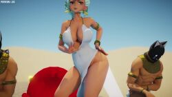 1girls 3d 4boys 60fps animated ass ass_shake audible_music big_ass big_breasts black_panties black_shoes bracelet breasts clothed clothed_female clothed_male curvy dancing dark-skinned_female dark-skinned_male dark_skin desert earrings egyptian egyptian_clothes emerald_sustrai faceless_male female female_focus gold gold_earrings green_hair headdress high_heels highres jewelry jic_jic kneeling large_filesize long_hair mikumikudance_(medium) mmd muscular muscular_male music navel nipple_bulge no_sex no_visible_genitalia outdoors panties pelvic_curtain perky_breasts pyramid red_eyes rooster_teeth rwby sandals sound squatting standing stiletto_heels tagme throne video voluptuous white_panties wide_hips