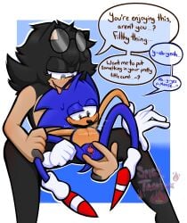 1cuntboy anthro anthro_on_anthro begging cuntboy dialogue dirty_talk exposed_pussy fnf friday_night_funkin furry furry_only glasses glasses_on_head gloves hedgehog_humanoid intersex licking_ear mobian_(species) purring pussy pussy_juice rewrite rewrite_(sonic.exe) sega simple_background size_difference sonic.exe sonic_(series) sonic_the_hedgehog sonic_the_hedgehog_(series) teasing_pussy text text_bubble watermark