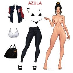 avatar_the_last_airbender azula casual minko olena_minko smooth_skin tagme