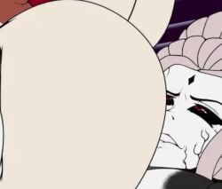 1girls 2futas albedo_(overlord) anal animated areolae ass balls big_ass big_balls big_breasts big_penis breasts crossover crotch crotch_shot double_anal double_penetration eastern_and_western_character erection female flat_colors futa_on_female futanari huge_cock human humanoid humanoid_penis light-skinned_female light-skinned_futanari light_skin mating_press mating_press_double_penetration nipples nude on_back overlord_(maruyama) penis pyrrha_nikos rwby salem_(rwby) sex sound sound_edit squatting succubus video vsoulworks