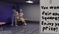 3d animated bacn blush completely_naked completely_nude completely_nude_female covering_breasts creampie cum cum_in_pussy cum_inside furry locker_room lola_bunny sound tagme video