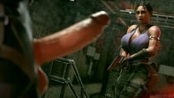 1futa 1girls 2023 3d big_balls big_breasts big_penis cock_shock dark-skinned_female dark_skin female futa_with_female futanari gun human interracial jill_valentine large_breasts large_penis light-skinned_futanari light_skin resident_evil resident_evil_5 rigid3d sheva_alomar shocked_expression smooth_skin tagme thick_penis veiny_penis