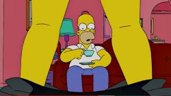 homer_simpson julia_(the_simpsons) tagme the_simpsons