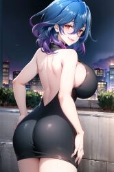 ai_generated bubble_butt curvy_female curvy_figure female_only huge_breasts kinsou_no_vermeil looking_at_viewer milf mommy solo_female solo_focus stable_diffusion succubus vermeil vermeil_(kinsou_no_vermeil) vermeil_in_gold voluptuous_female