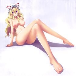 feet kuroino nipples nude photoshop touhou uncensored vagina yukari_yakumo