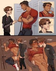 2boys anal anal_sex arcane arcane:_league_of_legends arcane_jayce arcane_viktor big_penis bigger_penetrated black_hair brown_hair color colored dominant_male domination domination_loss erect_penis erection ewyk! eyes gay gay_male gay_sex hair jayce_talis league_of_legends male male/male male_focus male_only muscular muscular_bottom muscular_male naked penetration penis photo school size_difference small_dom_big_sub small_top small_top_big_bottom smaller_male smaller_penetrating smaller_penetrating_bigger smaller_top_and_beefy_bottom submissive submissive_male twink_top twink_topping_jock uncensored viktor_(league_of_legends) yaoi