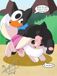 anthro axel_(eeveelution_squad) canine_penis cub eevee eeveector eeveelution_squad femboy houndour male male_cub male_only penis pokemon shiny_pokemon