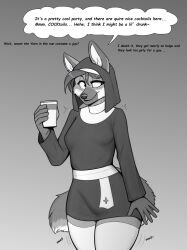 1boy 1girls anthro breast_expansion breasts costume ears female femboy fox fox_girl furry gender_transformation genderswap genderswap_(mtf) male monochrome mortarionlordofdeath mtf_transformation nun nun_costume nun_outfit rule_63 sequence tail thick_thighs thigh_expansion transformation transformation_sequence vixen