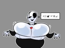 fem gaster from deltarune by labbatheclown