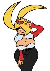 1girls 2023 5_fingers 5_toes bent_over big_ass big_breasts biting_lip biting_own_lip black_eyes black_pants blonde_hair bow breasts cute female hair_ornament hair_over_one_eye hairbow hand_on_knee jacket jeans large_breasts lip_bite lipbite looking_at_viewer loser_gesture loser_symbol mimi_williams oboithisisfunky one_eye_covered original_character pants red_hair_bow red_hairbow red_jacket t-shirt tagme tan tan_body tan_female tan_skin tanned tanned_female tanned_skin thick_thighs transparent_background twintails white_t-shirt wide_hips