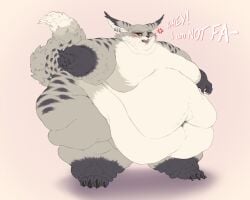 anthro ass belly big_belly big_breasts big_butt breasts hi_res huge_belly male moobs obese obese_male overweight overweight_male solo thiccomode