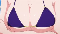 1girls animated anime anime_screencap arms_under_breasts ass ass_focus big_breasts bikini blonde_hair blush bow breast_focus breasts butt_focus close-up embarrassed embarrassed_female fanservice glasses green_eyes hair_ribbon hi_res large_breasts long_hair mature_female megane milf multiple_views nipple_bulge outdoors poolside screencap shorter_than_10_seconds skimpy_bikini small_bikini tagme teacher tearju_lunatique thick_thighs thighs thong thong_bikini tied_hair to_love-ru to_love-ru_darkness very_long_hair video