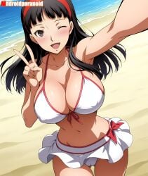 amagi yukiko from persona by aindroidparanoid