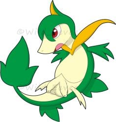 1boy balls blackcachomon feral foreskin hemipenes humanoid_genitalia humanoid_penis long_foreskin male male_only nintendo penis pokémon_(species) pokemon pokemon_(species) servine solo testicles uncircumcised uncut wild_eevee