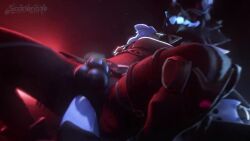 1futa 3d anal anal_insertion anal_masturbation animated anthro anthro_only balls bottomless canine chastity_cage closed_eyes clothing dildo epic7 fortnite furry futa_only futanari highwire_(fortnite) intersex masturbation moaning mostly_nude null_bulge scarlena4 shorter_than_30_seconds solo solo_futa sound tagme video