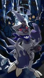 absurd_res anthro balls bodily_fluids chest_gem claws darkluxia dripping erection forehead_gem foreskin gem generation_8_pokemon genital_fluids genitals glowing glowing_eyes group hi_res hisuian_form hisuian_sneasel humanoid_genitalia humanoid_penis ice kerchief looking_at_viewer male neckerchief neckwear nintendo open_mouth open_smile penis pokemon pokemon_(species) precum precum_drip red_eyes regional_form_(pokemon) smile solo_focus spiked_penis spikes spikes_(anatomy) teeth toe_claws trio uncircumcised vein veiny_penis