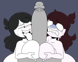 1boy 2026 2girls asexual_with_male big_breasts big_penis black_hair breasts busty collaborative_paizuri color daughter double_paizuri female grey_body hetero huge_breasts huge_cock huge_penis jaiden jaiden_animations jaiden_dittfach jaidens_mom jpeg large_breasts large_penis licking licking_penis lynn_dittfach male mature mature_female milf mother mother_and_child mother_and_daughter multiple_girls orientation_play outerwear paizuri penis scarecorrode straight tagme teamwork teamwork_(sexual) threesome tongue tongue_out vaz0v white_body white_skin youtube youtuber youtuber_girl