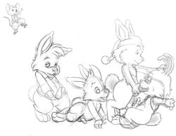 dandelion forerest looqdrake male_only nigel periwinkle poppy_(character) the_bellflower_bunnies