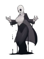 fem gaster from deltarune by whiplash2587
