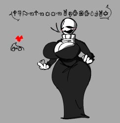 fem gaster from deltarune by voidlord