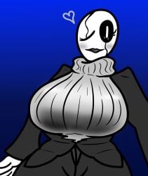 fem gaster from deltarune by ttertot189452