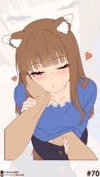 holo from spice and wolf by likunea