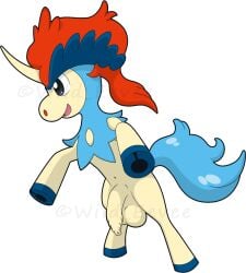 1boy balls blackcachomon feral foreskin humanoid_genitalia humanoid_penis keldeo keldeo_(ordinary_form) long_foreskin male male_only nintendo penis pokémon_(species) pokemon pokemon_(species) solo testicles uncircumcised uncut wild_eevee