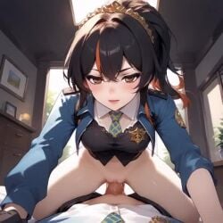 ai_generated cowgirl cowgirl_position cowgirl_position male/female naked_female no_sound penis_in_pussy pov pov_eye_contact pov_male riding riding_penis tagme vagina vaginal_penetration vaginal_sex video zhu_yuan