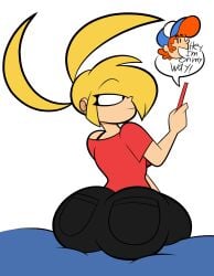1boy 1girls 5_fingers backboob big_ass big_breasts black_eyes black_pants blonde_hair blue_cap blue_hat boyfriend-girlfriend breasts canon_couple cap cute female first_porn_of_character hair_over_one_eye hat jeans large_breasts looking_at_phone male mark_hershal mimi_williams oboithisisfunky one_eye_covered orange_hair original_character pants phone red_phone red_t-shirt sitting sitting_down sitting_on_bed t-shirt tagme tan tan_body tan_female tan_skin tanned tanned_female tanned_skin thick_thighs twintails white_background wholesome wide_hips year_request