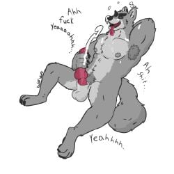 1:1 alpha_channel animal_genitalia animal_penis anthro armpit_hair balls biceps big_penis bodily_fluids body_hair canid canine canine_genitalia canine_penis canis chest_hair chest_tuft cum cum_drip cum_on_body cum_on_face cum_on_ground cum_on_own_face cum_on_penis cum_on_self cumshot digital_drawing_(artwork) digital_media_(artwork) dripping drooling ejaculation english_text erection excessive_cum excessive_genital_fluids excessive_precum genital_fluids genitals grey_background grey_nipples hand_behind_head happy_trail knot knot_root knotted_penis kodiff_wolff leaking_precum lying male mammal masturbation mature_anthro mature_male midriff muscular muscular_anthro muscular_male nipples nude on_ground open_mouth pawpads pecs penis pink_penis precum precum_drip precum_on_ground profanity pubes raised_arm saliva saliva_string sheath shirtless simple_background solo spread_legs spreading sticker teeth telegram_sticker text tongue tongue_out tuft wolf