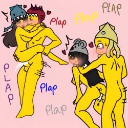2boys 2boys2girls 2girls 99_nights_in_the_forest 99_nights_in_the_forest_children aged_up_(hopefully) anus artist_request balls big_ass big_breasts big_penis black_eyes black_eyes_female black_eyes_male black_hair black_hair_female blush boobs breasts brown_hair brown_hair_female crepe crying crying_with_eyes_open cum cum_drip cum_in_pussy cum_inside cumshot dino_kid_(99_nights_in_the_forest) female female_anthro grabbing_ass hypnosis koala_kid_(99_nights_in_the_forest) kraken_kid_(99_nights_in_the_forest) lifting male male/female male_penetrating male_penetrating_female male_pov naked naked_female naked_footwear naked_male penetration penis pink_background pussy puzzled puzzleface roblox roblox_game robloxian semen_in_vagina semen_trail sex spikes squid_kid_(99_nights_in_the_forest) sticking_out_tongue swirly_eyes tears wide_open_eyes yellow_skin yellow_skinned_female yellow_skinned_male