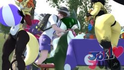 16:9 3d_(artwork) 4k absurd_res anal anal_sex anthro ass backpack clothed clothing delphox digital_media_(artwork) female food generation_3_pokemon generation_4_pokemon generation_6_pokemon generation_7_pokemon generation_9_pokemon genitals group hat headgear headwear hi_res holding_food holding_object human humanoid joel_(joellovejuno) joellovejuno legendary_pokemon male male/male mammal mawile meowscarada nintendo penetration penile penile_penetration penis penis_in_ass picnic pokemon pokemon_(species) rotom rotom_phone sandwich_(food) self_insert sex tongue tongue_out warfare_zeraora weavile widescreen zeraora