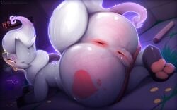 16:10 2025 3_toes absurd_res ahe_gao anus ass big_butt blush bodily_fluids butt_slap canid canine clothed clothing defeated dungeon feet female feral fox gameplay_mechanics generation_5_pokemon generation_8_pokemon genital_fluids genitals glistening glistening_body gui health_bar hi_res hisuian_form hisuian_zorua humanoid_genitalia humanoid_genitalia_on_feral humanoid_vulva humanoid_vulva_on_feral looking_pleasured mammal nintendo panties panties_down partially_clothed pawpads paws pokemon pokemon_(species) presenting presenting_hindquarters pussy rear_view regional_form_(pokemon) saliva slap solo spank_marks spanking thick_thighs toes tongue tongue_out underwear underwear_down vaginal_fluids visionaryserpent vulva wide_hips widescreen zorua