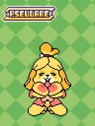 isabelle (animal crossing) from animal crossing by pseudare