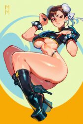 chun-li from street fighter by marsupialman